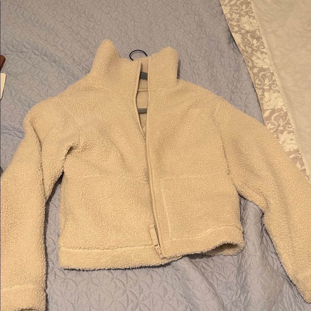 Cozy Cream Sherpa Jacket